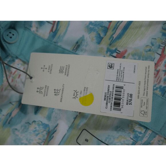 Walter Hagen Men's Clubhouse Country Club Printed Golf Polo S - Picture 4 of 5